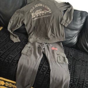 Polo Hoodie Sweatsuit